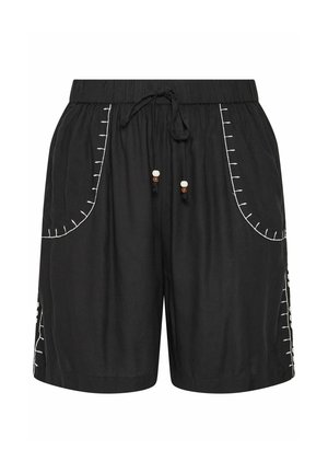 Yours Clothing, PLUS SIZE CASUAL SHORTS - Shorts - black