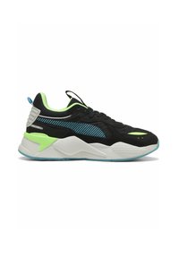 Puma RS X ALIEN - Sportcipő - blacktropical blue