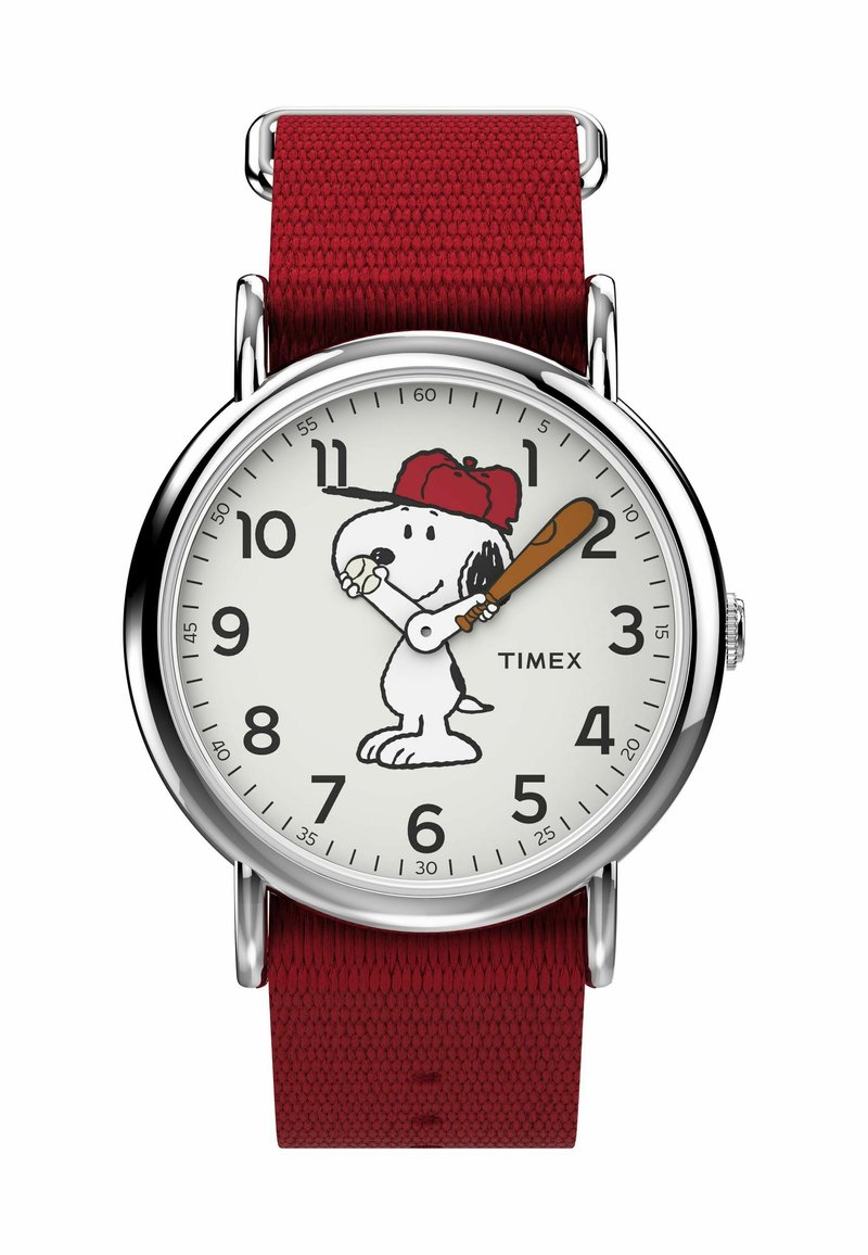 Timex Timex x Peanuts Weekender - Snoopy Red Strap - Laikrodis - red