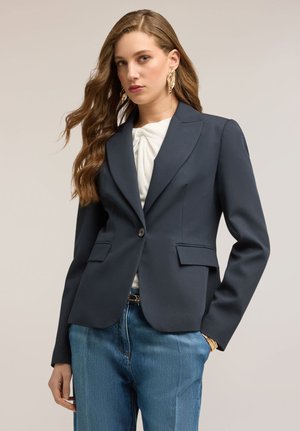 MONOPETTO CON REVERS - Blazer - blu
