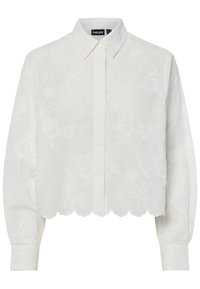PCJEFINA SHIRT - Skjortebluser - cloud dancer