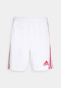 Unselected, white/red