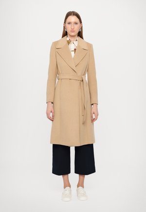 Lauren Ralph Lauren BELTED WOOL BLEND WRAP COAT - Klasikinis paltas - camel