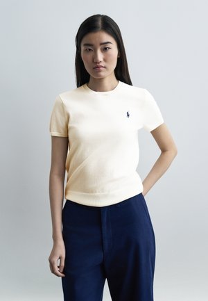 Tricou basic - cream