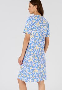 Damart PEIGNÉ - Camicia da notte - bleu feuillage