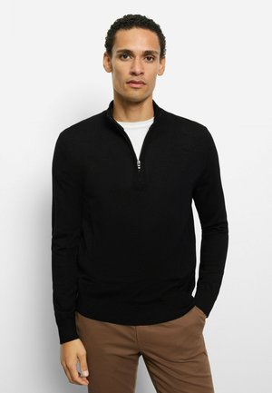 CASUAL - Strickpullover - schwarz