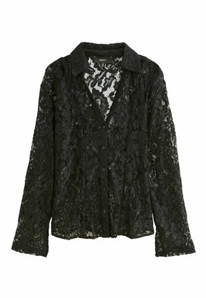 REGULAR FIT - LONG SLEEVE - Hemdbluse - black