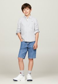 Tommy Hilfiger FLEX ITHACA - Camicia - aegean sea white