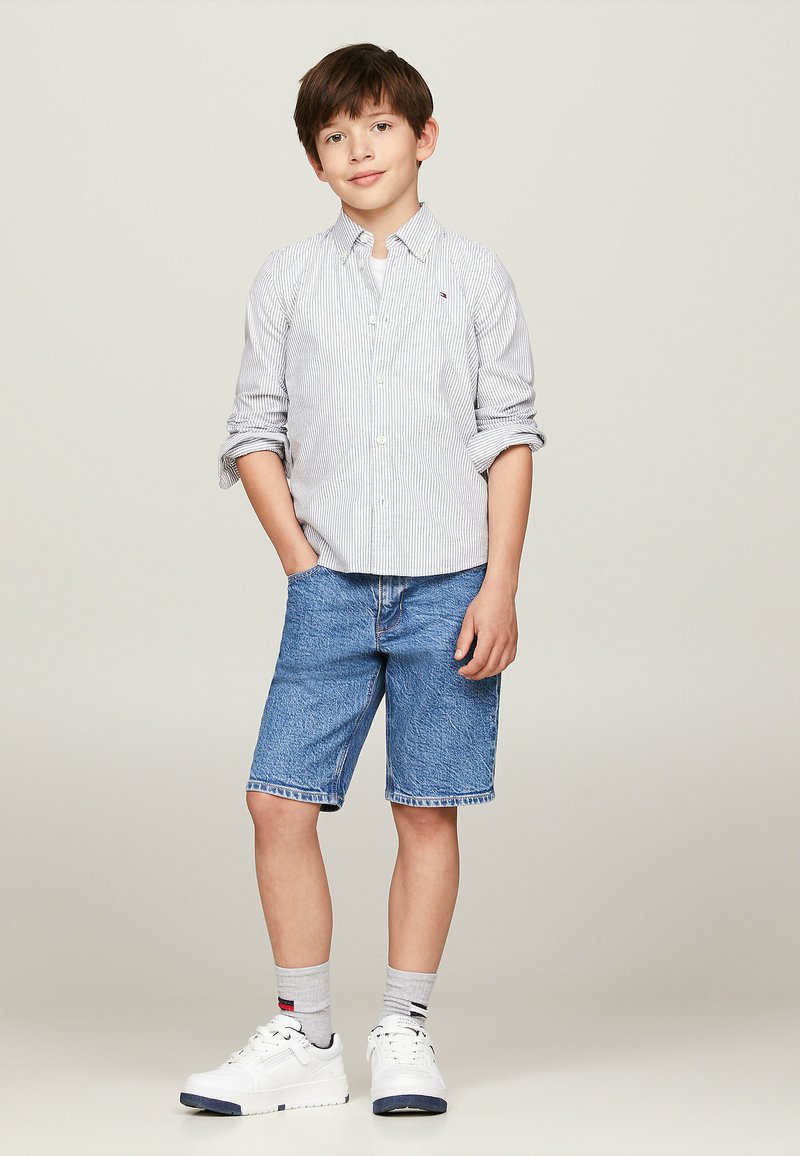Tommy Hilfiger FLEX ITHACA - Camicia - aegean sea white