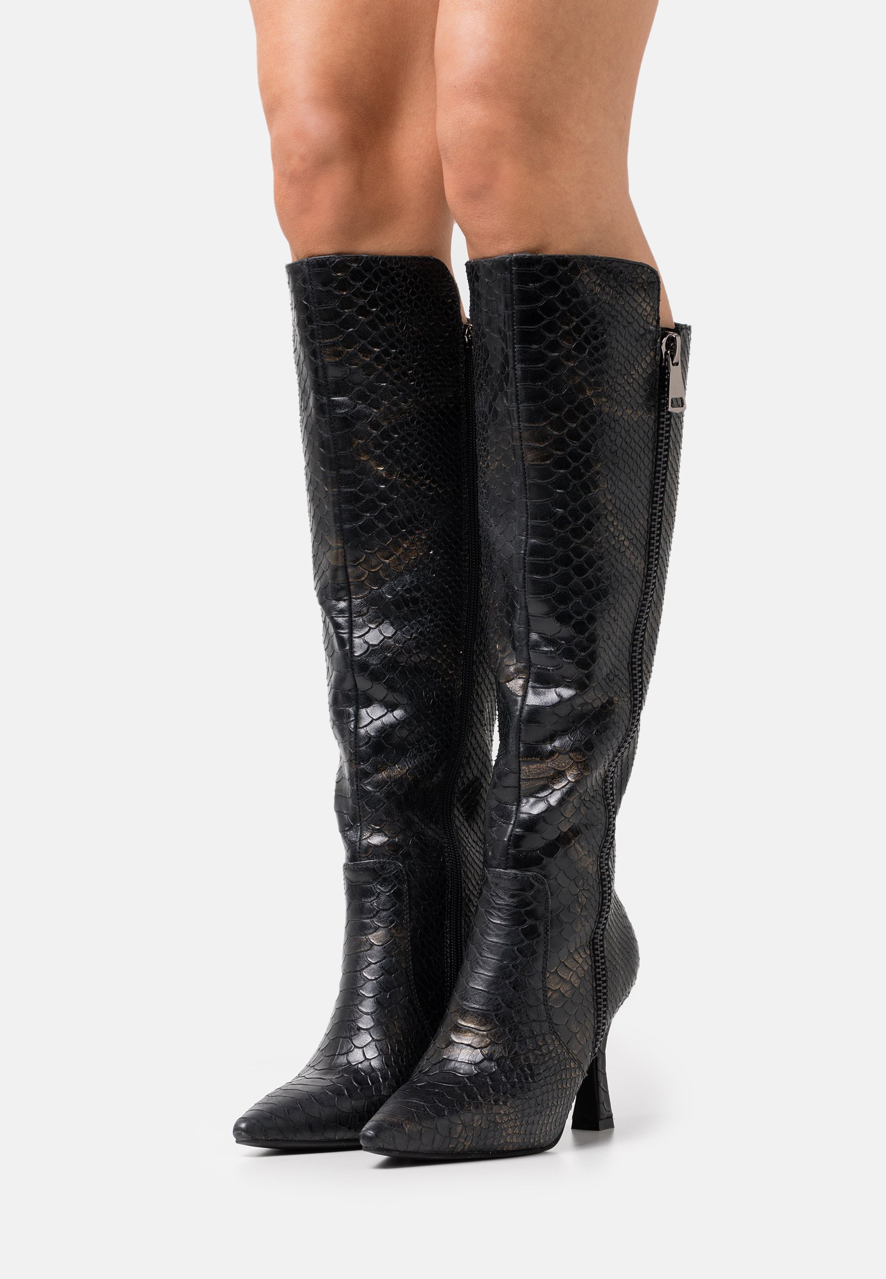 Alma en Pena Laarzen met hoge hak - arizona black/Zwart - Zalando.nl