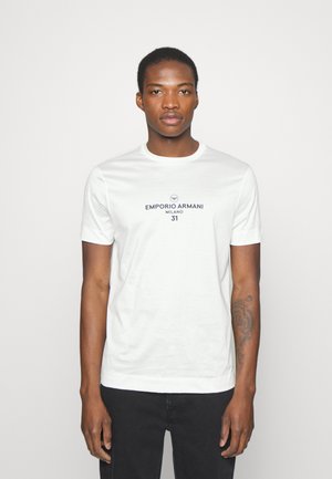 T-shirt imprimé - bianco caldo