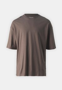 JJECHARGE TEE O-NECK - Paprasti marškinėliai - mulch