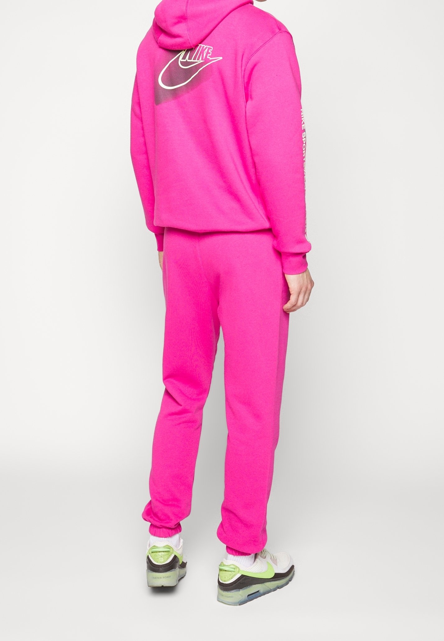 bright pink nike tracksuit