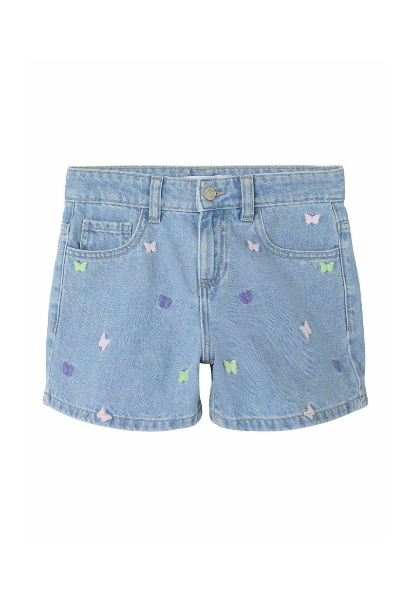 Name it NKFBELLA NOOS - Kratke hlače od trapera - light blue denim