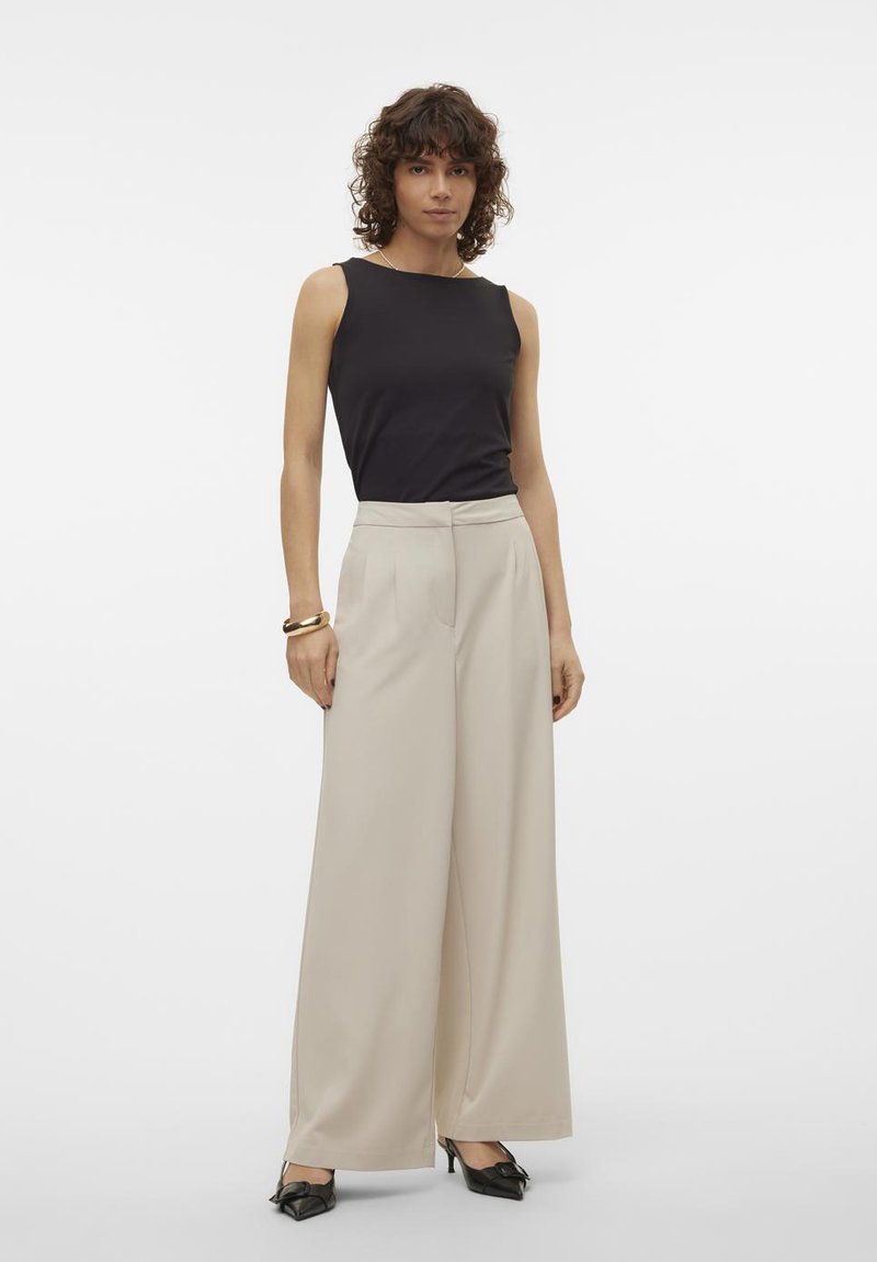 Vero Moda Broek crème Vero Moda Broek crème
