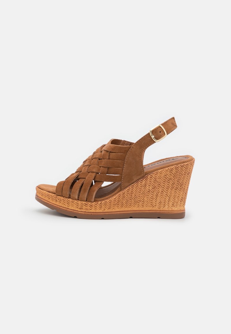 Tamaris High Heel Sandalette cognac (Pre-owned)