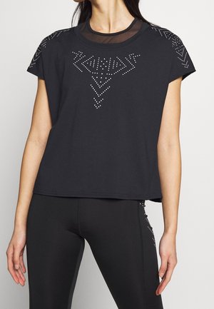 T-shirt print - black