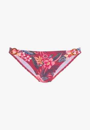 s.Oliver, Bikini-Hose - rostrot bedruckt