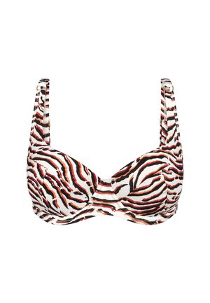 Triumph, RED LABEL SUMMER WILD - Bikiniyläosa - white - dark combination