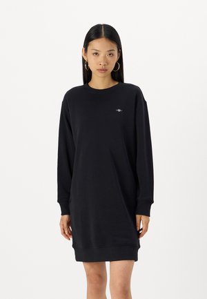 SHIELD C NECK DRESS - Kjole - black