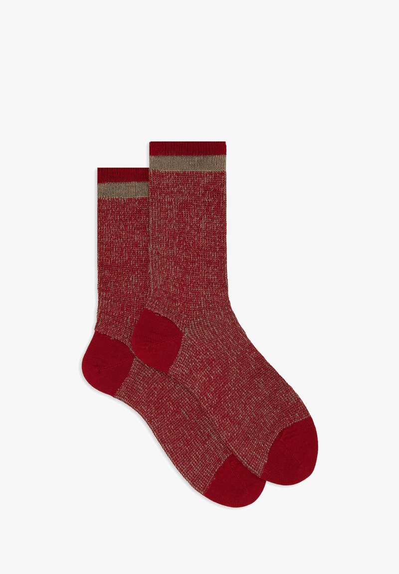 Gallo UNISEX SHORT - Calze - sangue