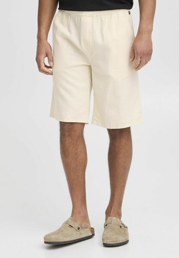 BHMADDOX  LINEN MIX RELAXED FIT - Shorts - bleached sand