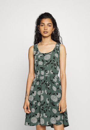 ONLNOVA LUX SARA DRESS - Day dress - balsam green