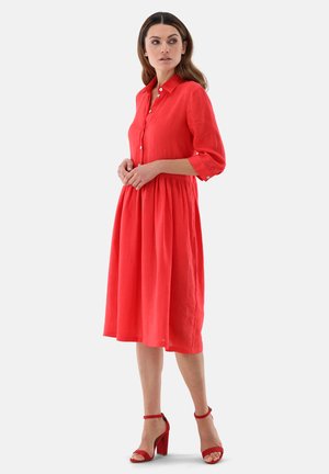 KLARINE-KN - Blusenkleid - rot