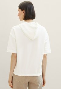 TOM TAILOR Print T-shirt - whisper white