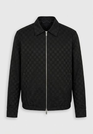 KARL LAGERFELD, FORMAL JACKET CHESS FORMAL - Леко яке - black