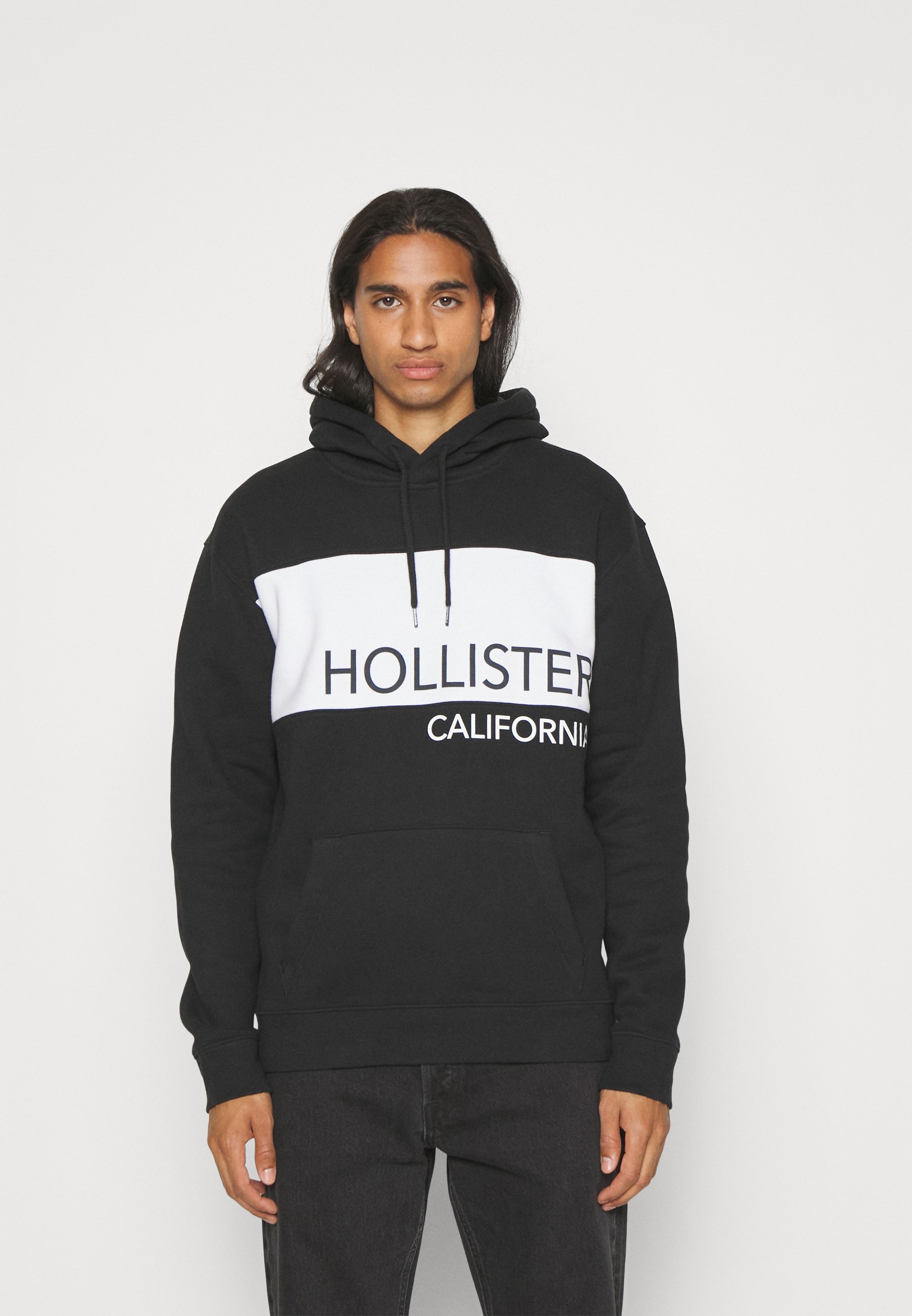 Hollister Co. BLOCKING - Sweatshirt - black - Zalando.de