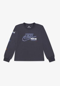 Nike Sportswear LIGHTNING FUTURA - T-shirt à manches longues - dark smoke grey