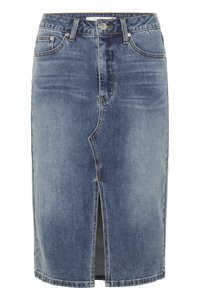 GZVIVA - Gonna di jeans - vintage blue denim