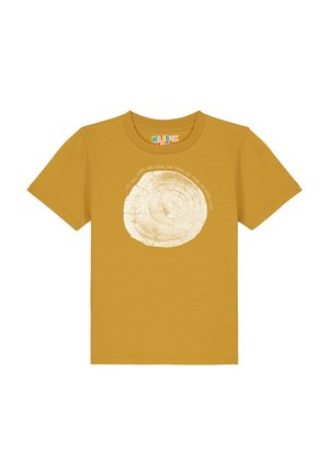 BAUMSCHEIBE - T-shirt print - ochre