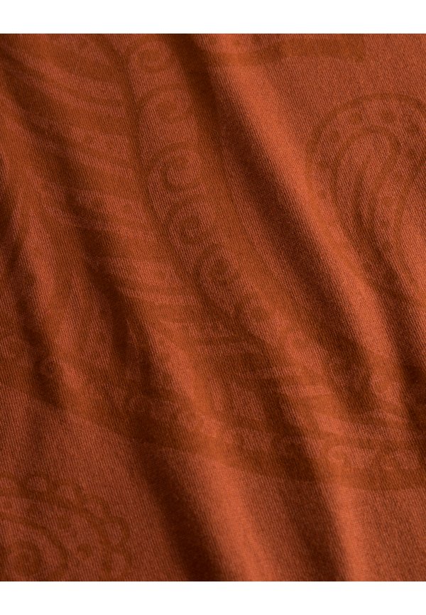 CLYDE - Print T-shirt - cognac4