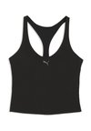 W SHAPELUXE RACERBACK TANK - Top - puma black