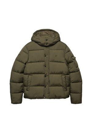 Superdry & Co, SUPERDRY PREMIUM RIPSTOP PUFFER JACKET.. - Winterjacke - washed khaki