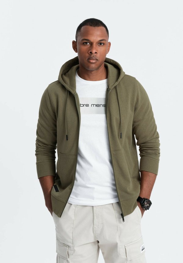 Sweatjacke - olive