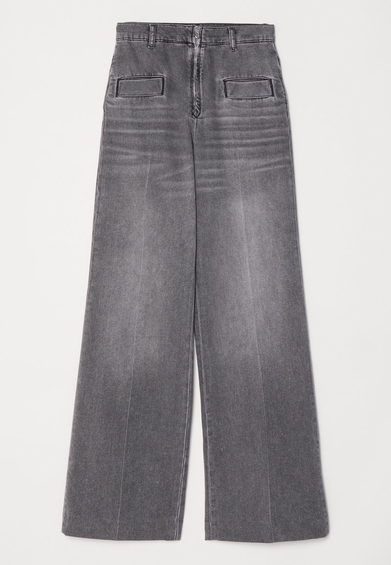 sandro Relaxed fit jeans grijs sandro Relaxed fit jeans grijs