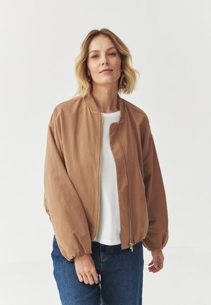 Giubbotto Bomber - beige