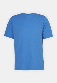 MELANGE TEE NECK NOOS - T-shirts basic - french blue melange