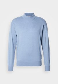 SEASONAL CORE DROPPED SHOULDER MOCK NECK - Pulóver - faded denim