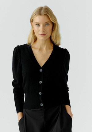 Strickjacke - black