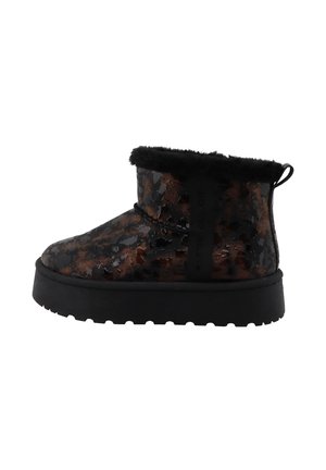 TOM TAILOR, STIEFEL - Žieminiai batai - mokka multi