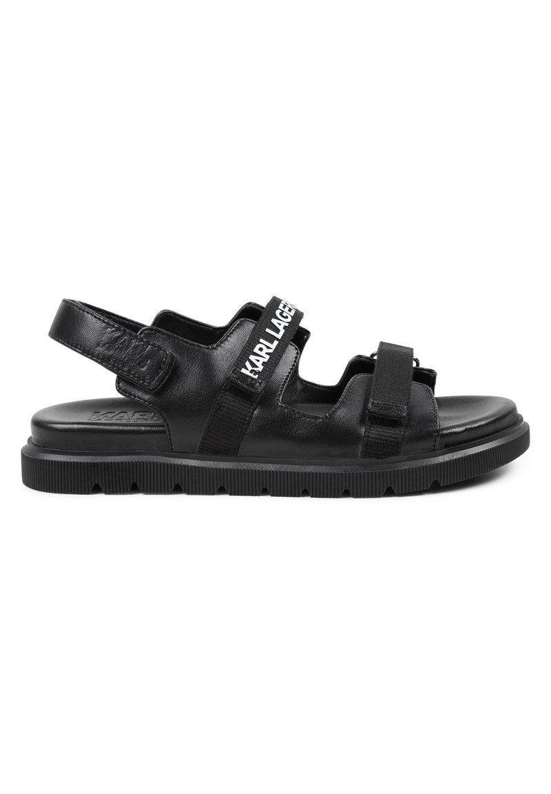 KARL LAGERFELD KIDS - Sandales - black, Agrandir