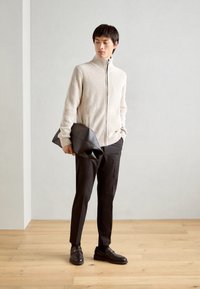 Ecoalf MAN - Cardigan - washed stone melange