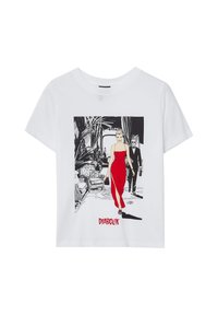 Calliope STAMPA EVA KANT T-shirt con stampa bianco ottico