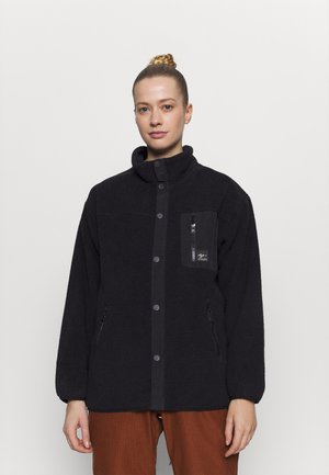 ABIGAIL RETRO - Fleece jacket - true black
