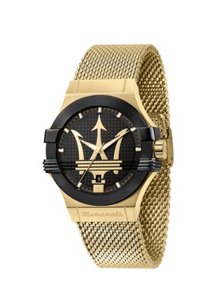 Maserati POTENZA KOLLEKTION - Montre - gold-coloured/schwarz