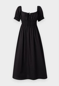 VIVILLAS MIDI SMOCK DRESS - Day dress - black